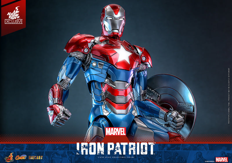 Marvel: Iron Patroit Scale Figure Toys & Games Hot Toys