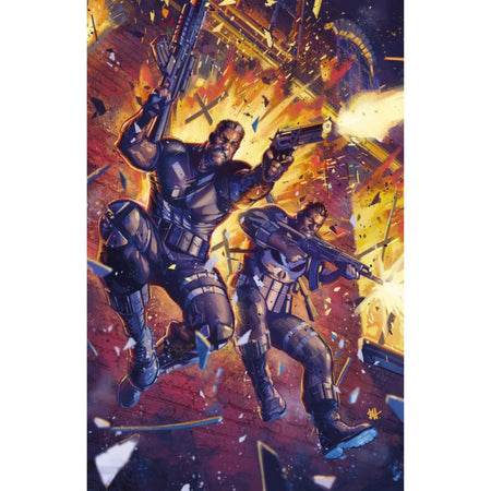 Marvel Knights Punisher: #1 [Ben Harvey Virgin - 1:50] 2025 Comics Marvel Comics