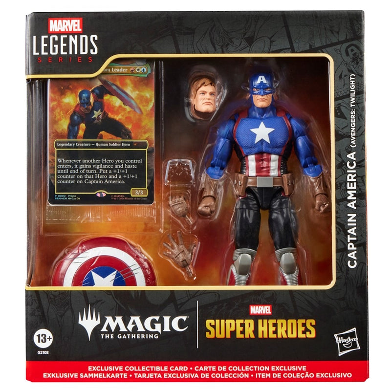 Marvel Legends Series:  Marvel Super Heroes Magic: The Gathering - Captain America (Avengers: Twilight)