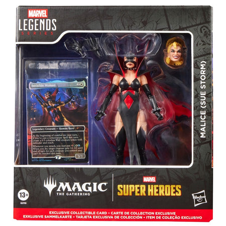 Marvel Legends Series: Marvel Super Heroes Magic: The Gathering - Malice (Sue Storm) Toys & Games Marvel