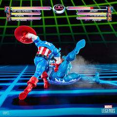 Marvel Legends Series: Gameverse - Captain America vs Venom Figures Toys & Games Hasbro