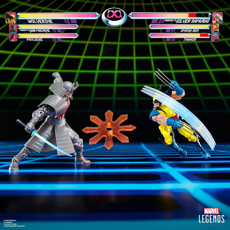 Marvel Legends Series: Gameverse - Wolverine vs Silver Samurai Figures Toys & Games Hasbro