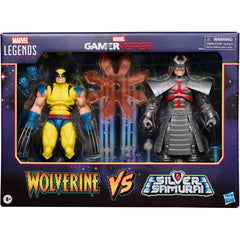 Marvel Legends Series: Gameverse - Wolverine vs Silver Samurai Figures Toys & Games Hasbro