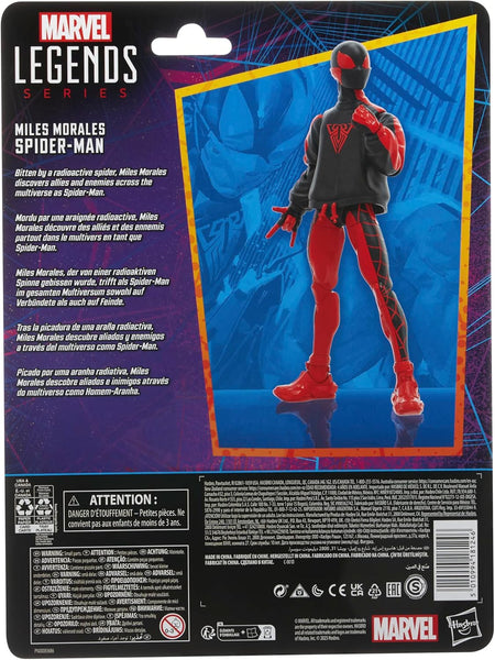 Marvel Legends Series: Spider-Man Miles Morales [Toys] Toys & Games Marvel   