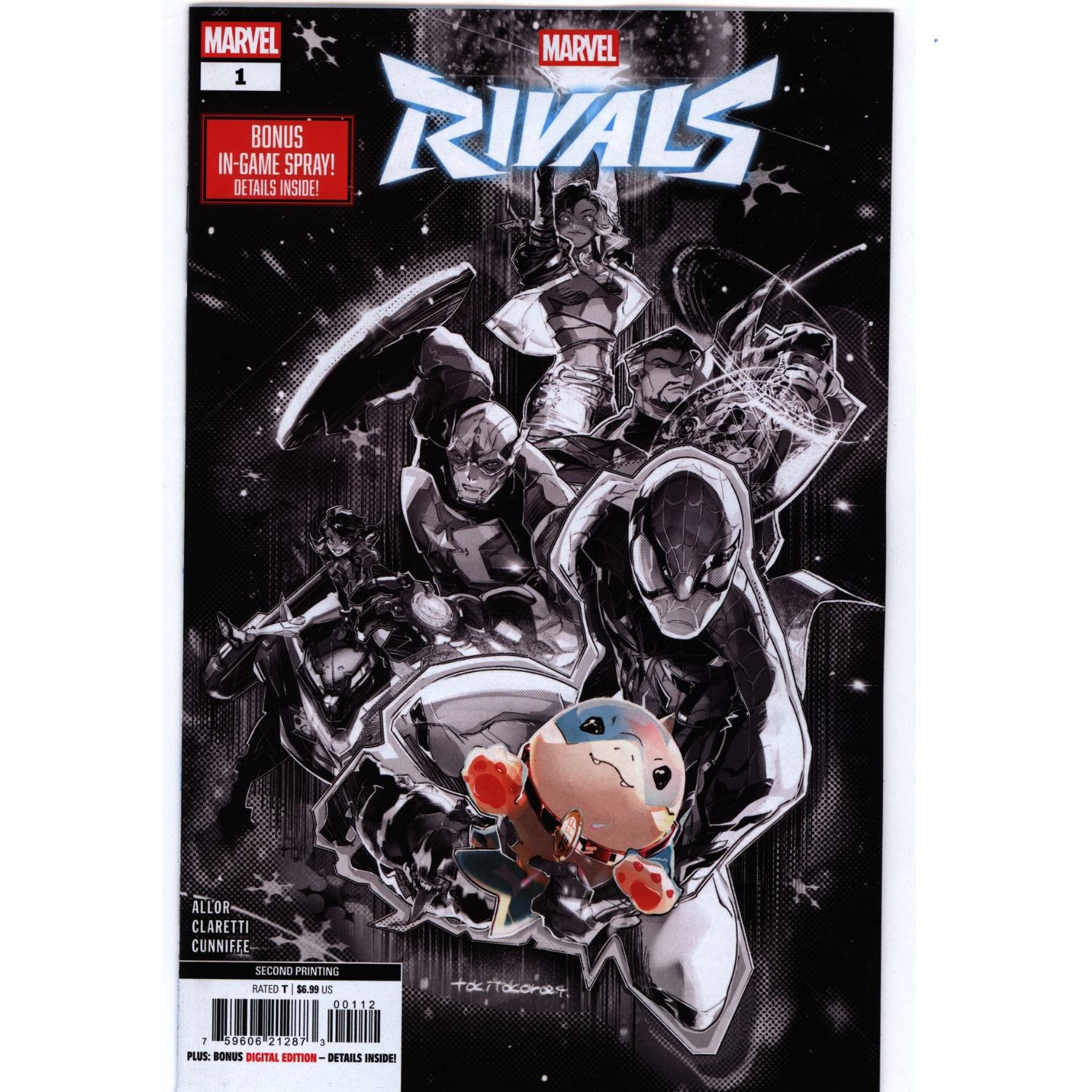 Marvel Rivals: #1 [Tokitokoro 2nd Print Variant] 2025 – Shopville