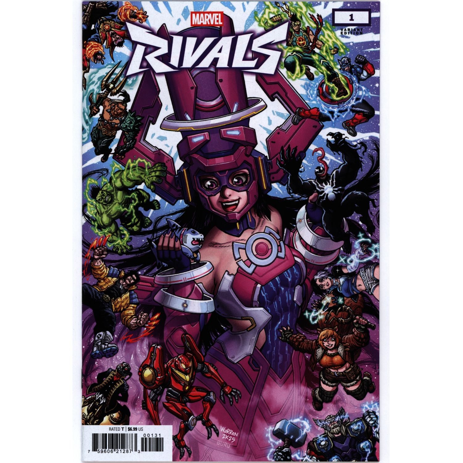 Marvel Rivals: #1 [Warren Var CVR C] 2025 Comics Marvel Comics