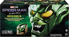 Marvel Legends Series: Spider-Man No Way Home - Green Goblin Premium Roleplay Helmet Toys & Games Hasbro