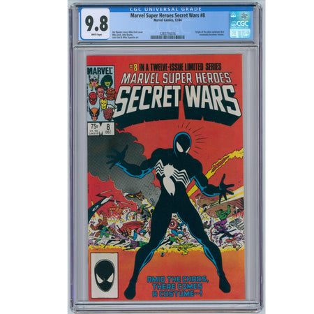 Marvel Super Heroes Secret Wars: #8 [CGC 9.8 Mike Zeck Cover] 1984 Comics Marvel Comics