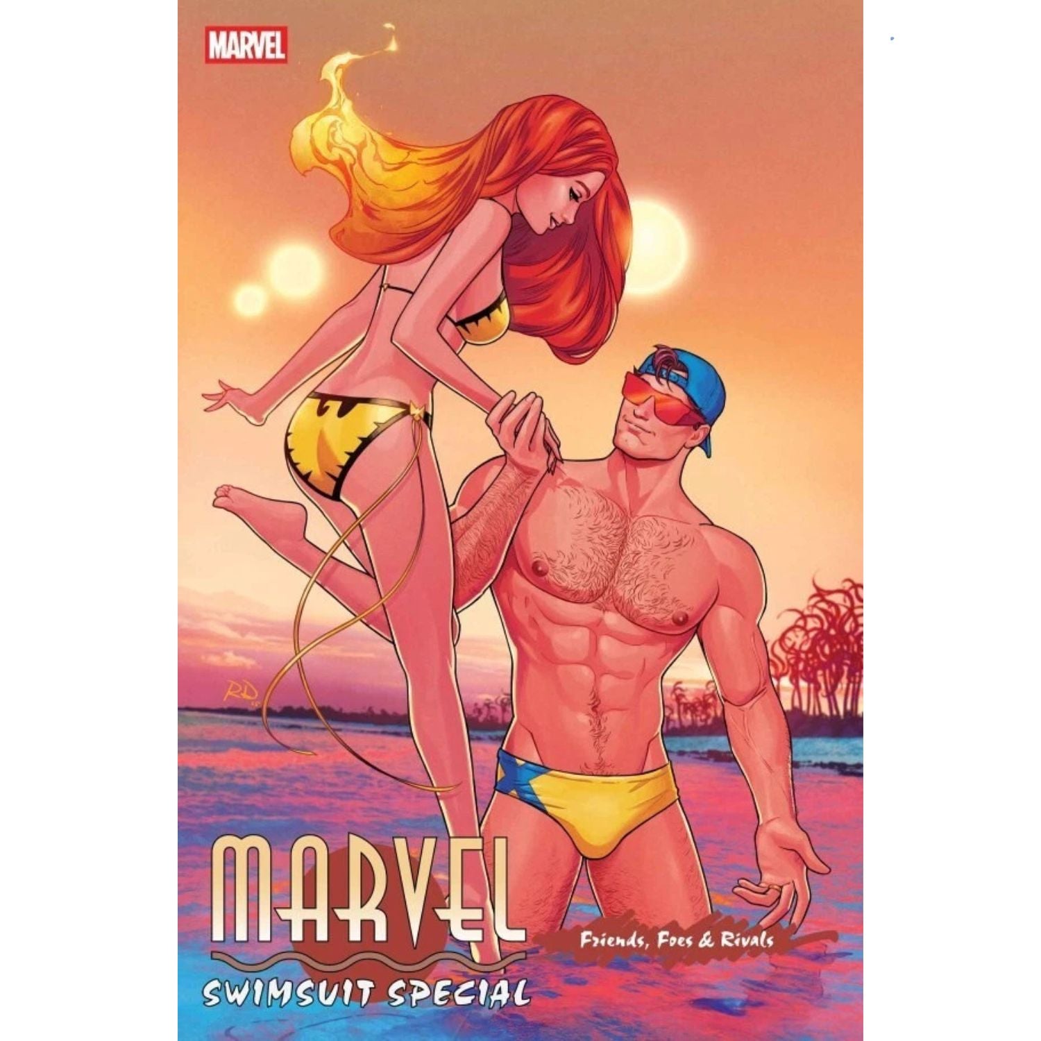 Marvel Swimsuit Special Friends Foes And Rivals: #1 [Russell