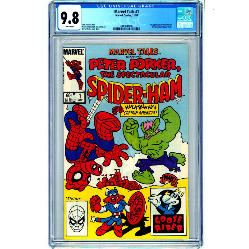 Marvel Tails: #1 [Steve Mellor CVR CGC 9.8] 1983 Comics Marvel Comics