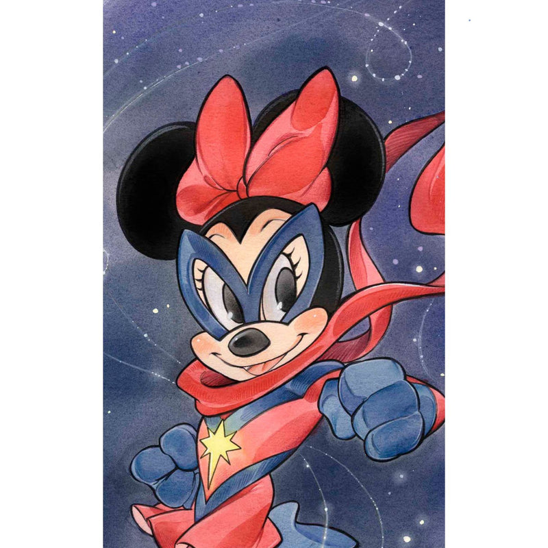 What If? Minnie Became Captain Marvel: #1 [Peach Momoko CVR B] Comics Marvel Comics