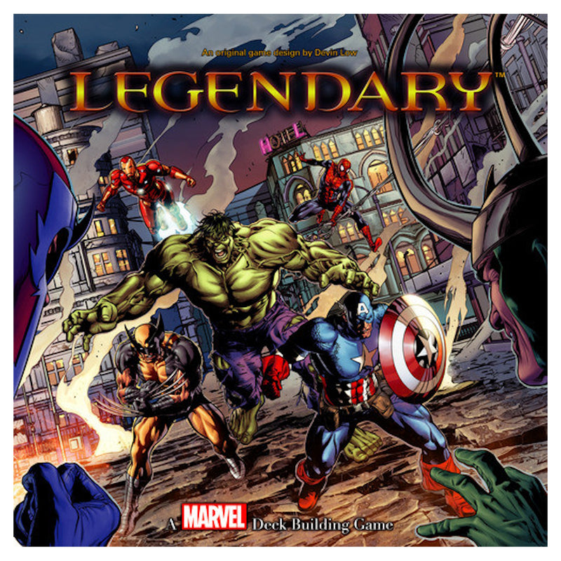 Marvel Legendary Deck Building Core [Board Game, 1-5 Players] Board Game Upper Deck