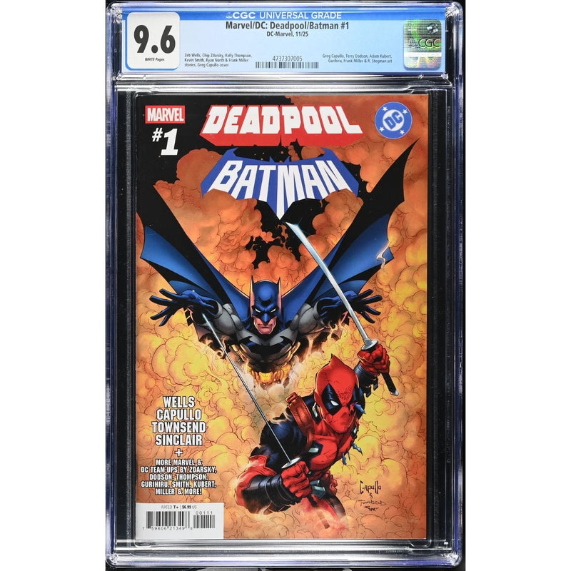 Deadpool/Batman: #1 [Greg Capullo CGC 9.6 CVR A] 2025
