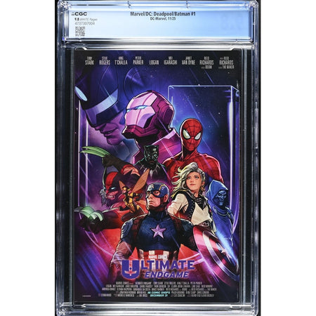 Deadpool/Batman: #1 [Greg Capullo CGC 9.8 CVR A] 2025 Comics Marvel Comics