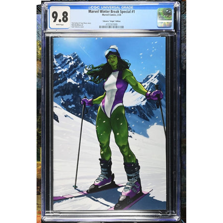 Marvel Winter Break Special: #1 [Ivan Talavera CGC 9.8 Virgin - 1:100] 2025 Comics DC Comics