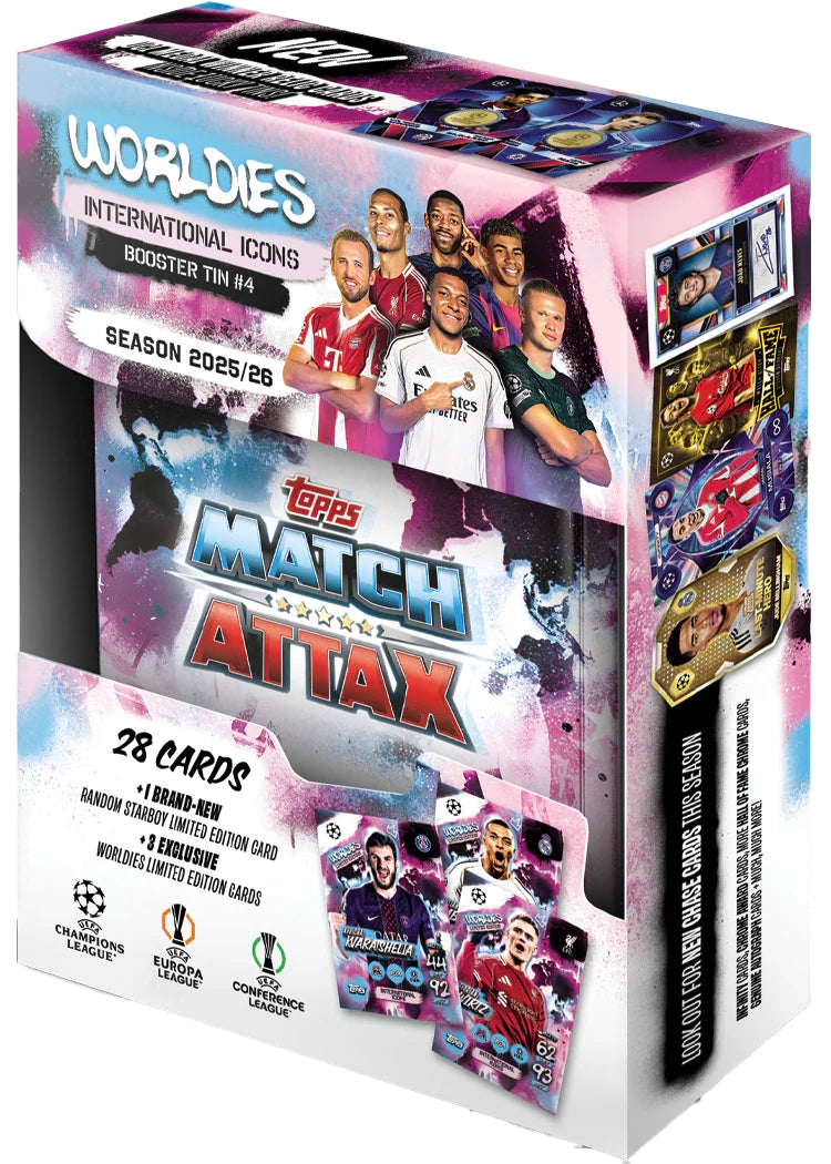 Topps: Match Attax 25/26 - Random Booster Tin – Shopville
