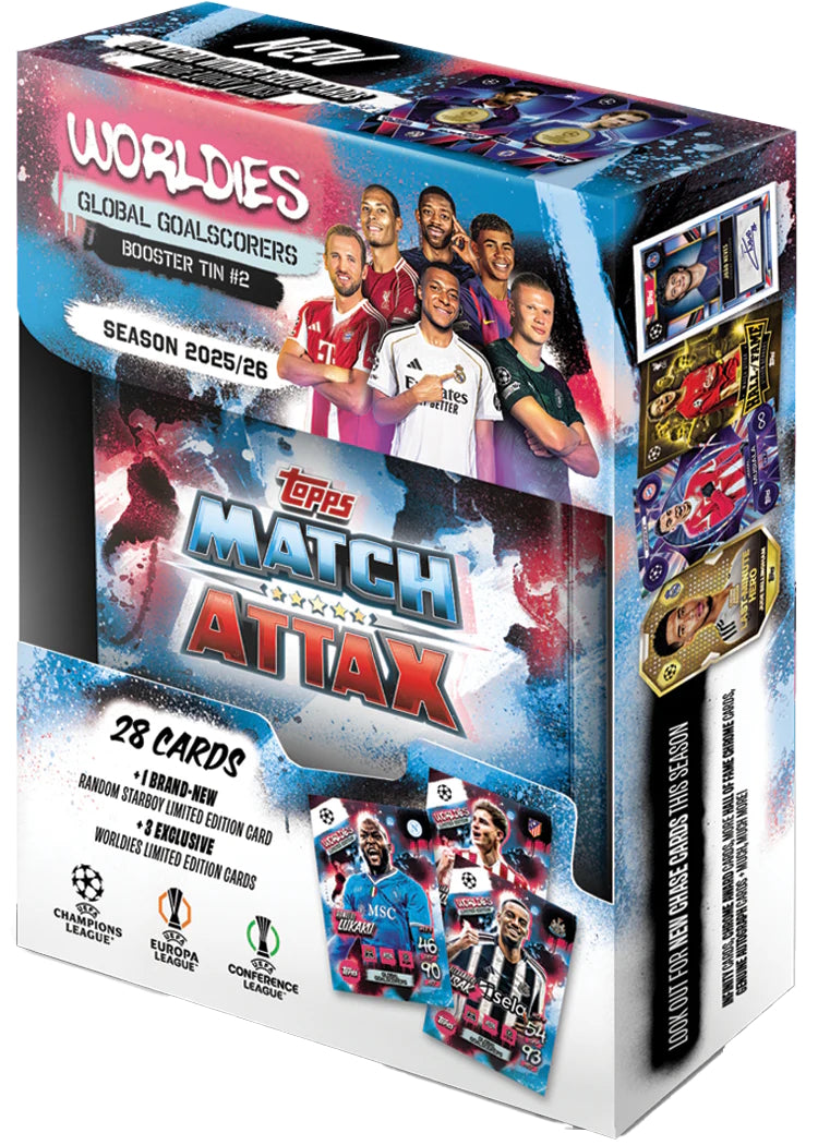 Topps: Match Attax 25/26 - Random Booster Tin Sports Cards Topps