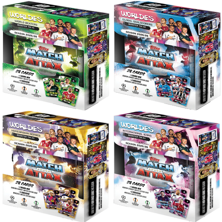 Topps: Match Attax 25/26 - Random Booster Tin Sports Cards Topps