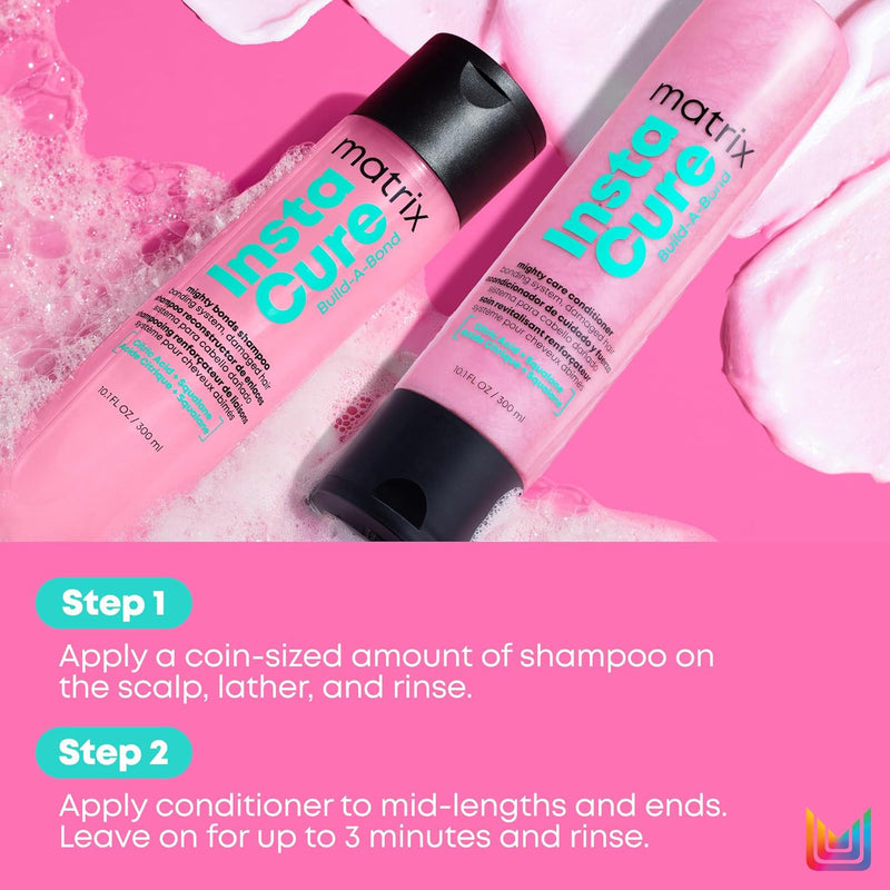Matrix - Instacure Build A Bond Shampoo & Conditioner Set - 300 mL / 10.1 FL oz Set Matrix