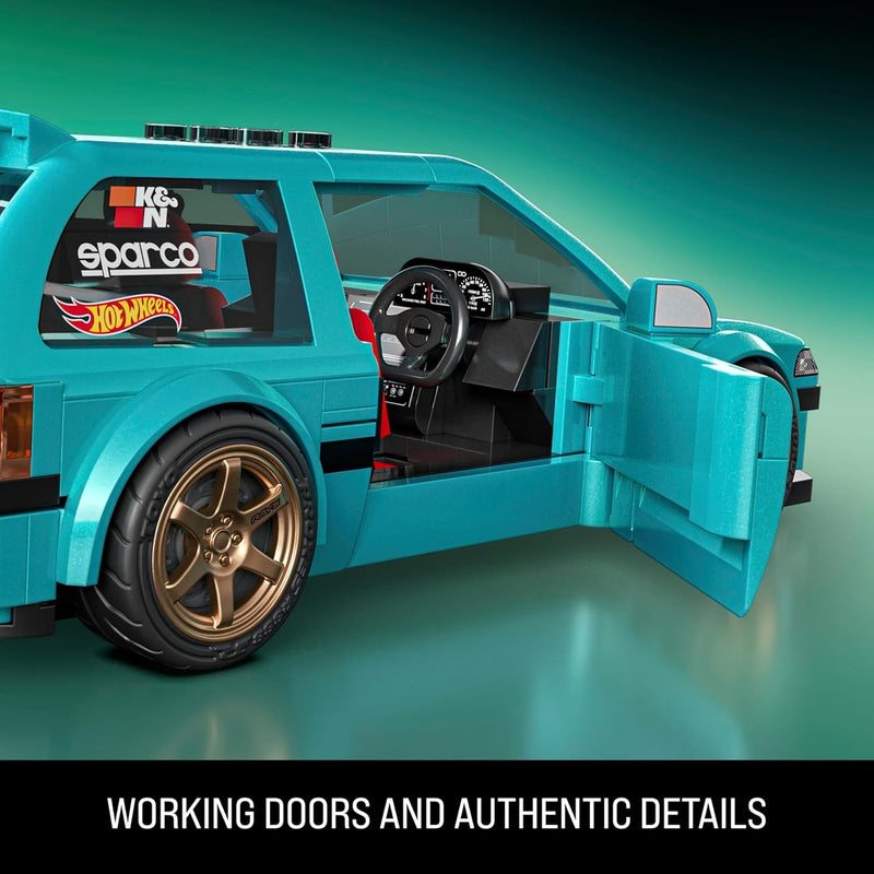 Mattel: Hot Wheels Speed Series Building Set - Custom '90 Honda Civic EF Toys & Games Mattel