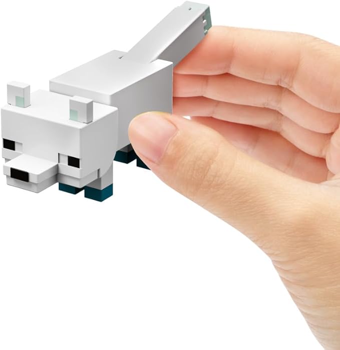 Minecraft: Arctic Fox Action Figure 3.25" Toys & Games Mattel