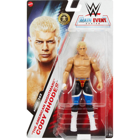 WWE Main Event Series: Cody Rhodes The American Nightmare Action Figure #153 Toys & Games Mattel