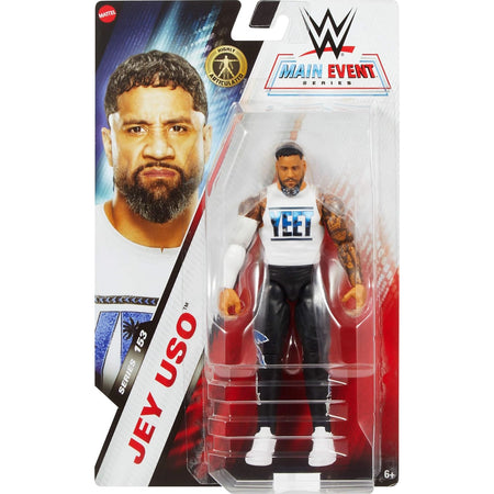 WWE Main Event Series: Jey Uso - Action Figure #153 Toys & Games Mattel