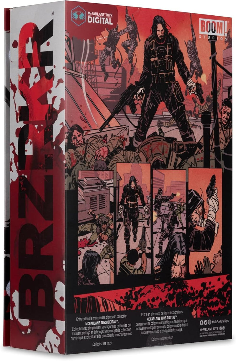 DC Direct Digital McFarlane Toys: BRZRKR B - 7" Deluxe Action Figure Toys & Games McFarlane Toys
