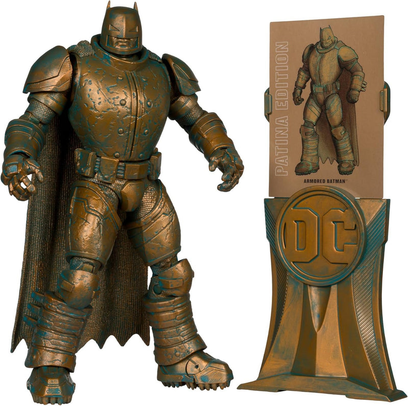 McFarlane Toys: DC Multiverse - Batman: The Dark Knight Returns: Armored Batman Patina - Gold Label Collections 7" Figure Toys & Games Imports Dragon