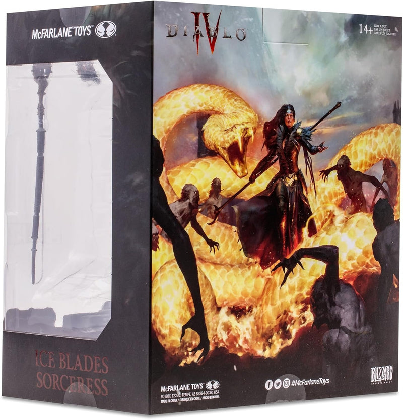 Diablo 4: Ice Blades Sorceress Figure - 1:12 Scale Toys & Games McFarlane Toys