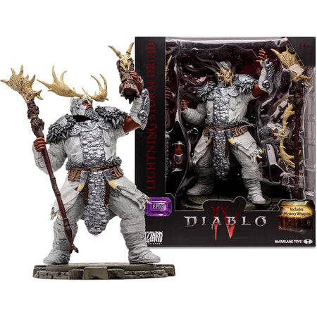Diablo 4: Lightning Storm Druid Figure - 1:12 Scale Toys & Games McFarlane Toys