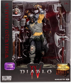 Diablo 4: Whirlwind Barbarian Figure - 1:12 Scale Toys & Games McFarlane Toys