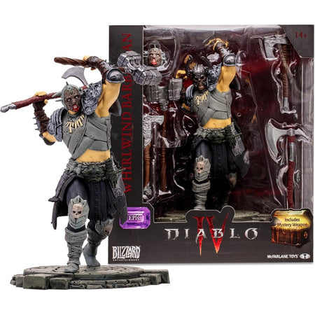 Diablo 4: Whirlwind Barbarian Figure - 1:12 Scale Toys & Games McFarlane Toys