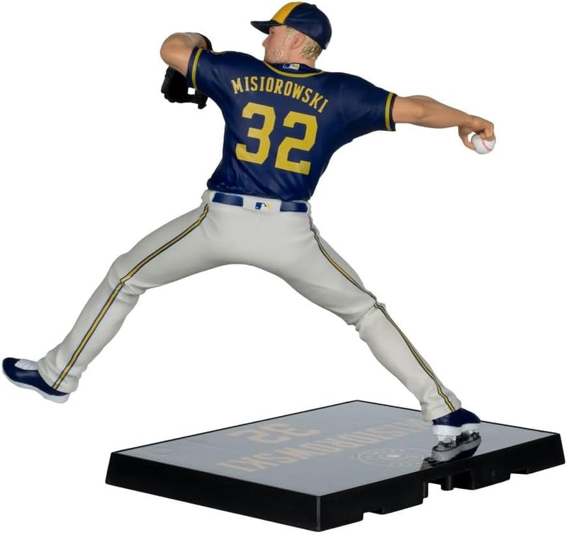 McFarlane Toys: MLB Players Jacob Misiorowski - Milwaukee Brewers #32 7" Figure Toys & Games McFarlane Toys