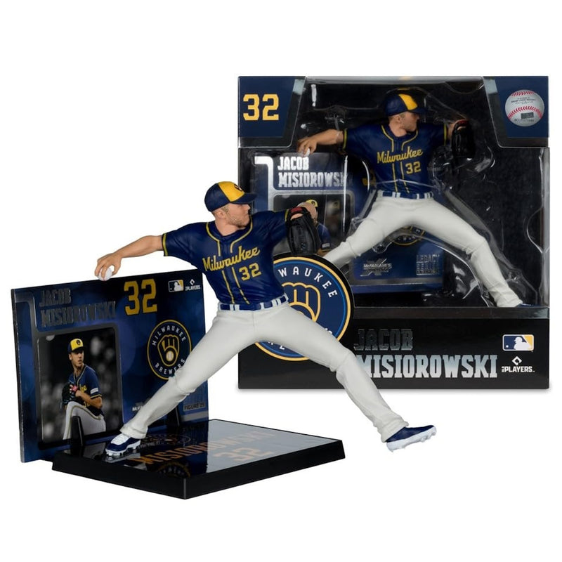 McFarlane Toys: MLB Players Jacob Misiorowski - Milwaukee Brewers #32 7" Figure Toys & Games McFarlane Toys