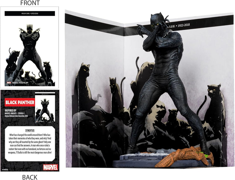 McFarlane Toys: Marvel Collection - Black Panther Marvel Knights #4 - 1:10th Scale Toys & Games Imports Dragon
