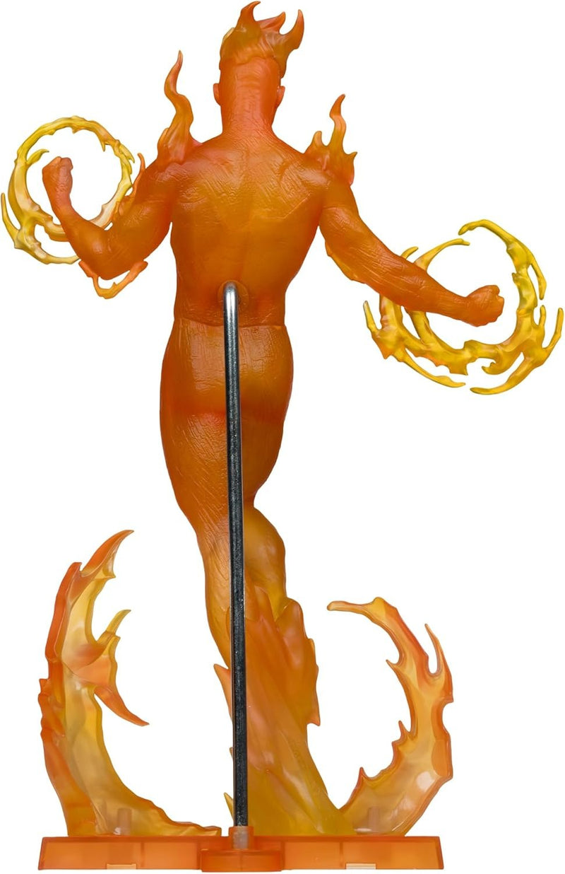 McFarlane Toys: Human Torch 1:6th Scale Collectible with Scene (Marvel 2-in-One #10) Toys & Games McFarlane Toys