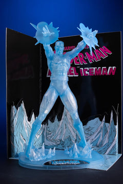 McFarlane Toys: Marvel Collection - Iceman 1:6 Scale Collectible with Scene (Marvel Tales #229) Autograph Edition (Gold Label) Toys & Games McFarlane Toys