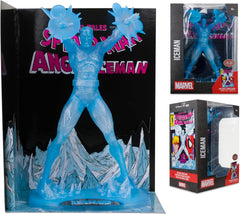 McFarlane Toys: Marvel Collection - Iceman 1:6 Scale Collectible with Scene (Marvel Tales #229) Autograph Edition (Gold Label) Toys & Games McFarlane Toys