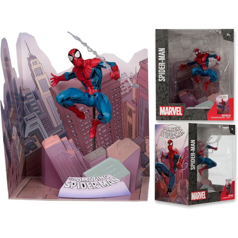 McFarlane Toys: Marvel Collection - Spider-Man - The Amazing Spider-Man #1 - 1:10th Scale Toys & Games Imports Dragon