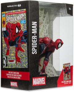 Marvel Spider-Man: 1:6th Scale Collectible - w/ Comic Book Spider-Man #1 Toys & Games McFarlane Toys