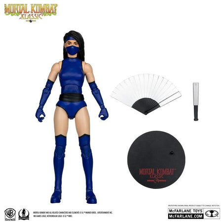 Mortal Kombat Klassic: Kitana Platinum Edition - 7" Figure Toys & Games McFarlane Toys
