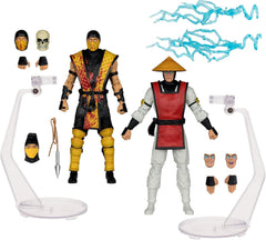 McFarlane Toys: Mortal Kombat Klassic: Scorpion vs Raiden - 7" Figure Toys & Games McFarlane Toys
