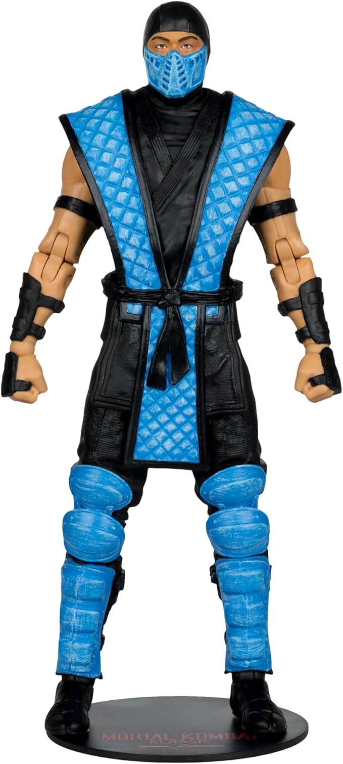 Mortal Kombat Klassic: Sub-Zero - 7" Figure Toys & Games McFarlane Toys