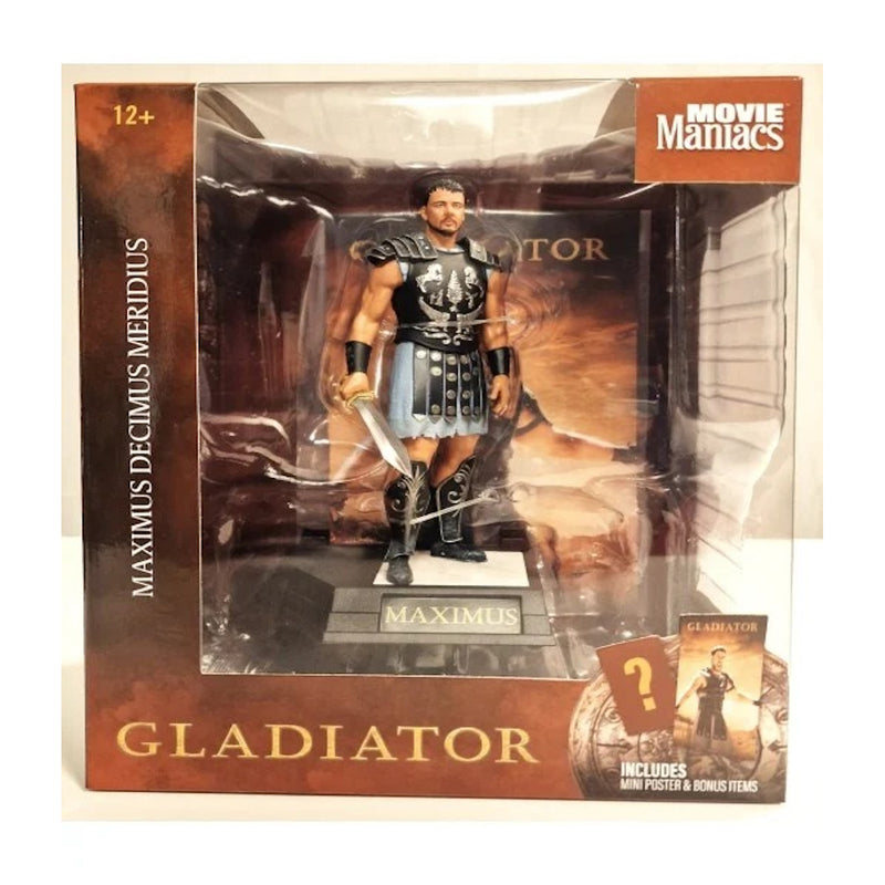 McFarlane Toys: Movie Maniacs - Maximus Decimus Meridius Gladiator Toys & Games McFarlane Toys