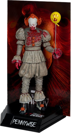 McFarlane Toys: Movie Maniacs Welcome to Derry IT - Pennywise Figure - Bloody Toys & Games McFarlane Toys
