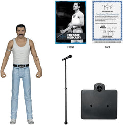 McFarlane Toys: Music Maniacs Rock: Freddie Mercury - 6" Action Figure Toys & Games McFarlane Toys