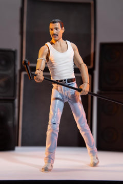 McFarlane Toys: Music Maniacs Rock: Freddie Mercury - 6" Action Figure Toys & Games McFarlane Toys