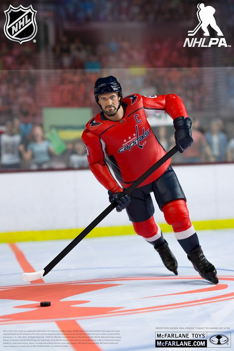 McFarlane Toys: NHL Players - Alex Ovechkin #8 - Washinngton Capitals 6" Figure Toys & Games McFarlane Toys