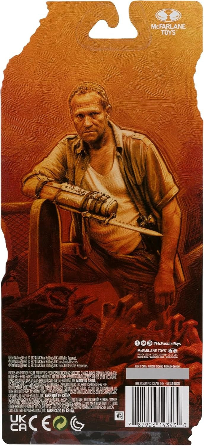 McFarlane Toys: The Walking Dead - Merle Dixon 5" Figure Toys & Games Imports Dragon